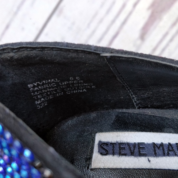 STEVE MADDEN Dyvinal Rhinestone Pumps, 6.5 - Picture 7 of 8